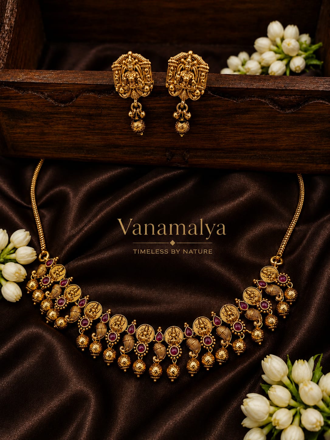 Padmavati Temple Necklace Set — view 2