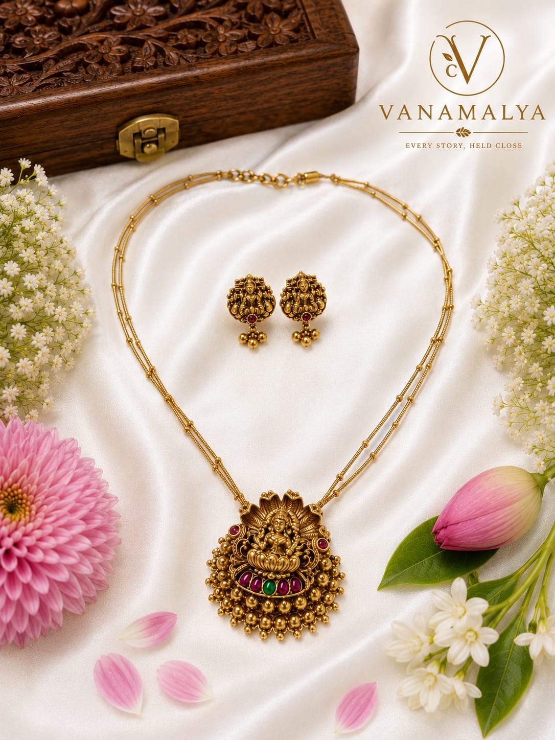 Varamahalakshmi Necklace — view 2