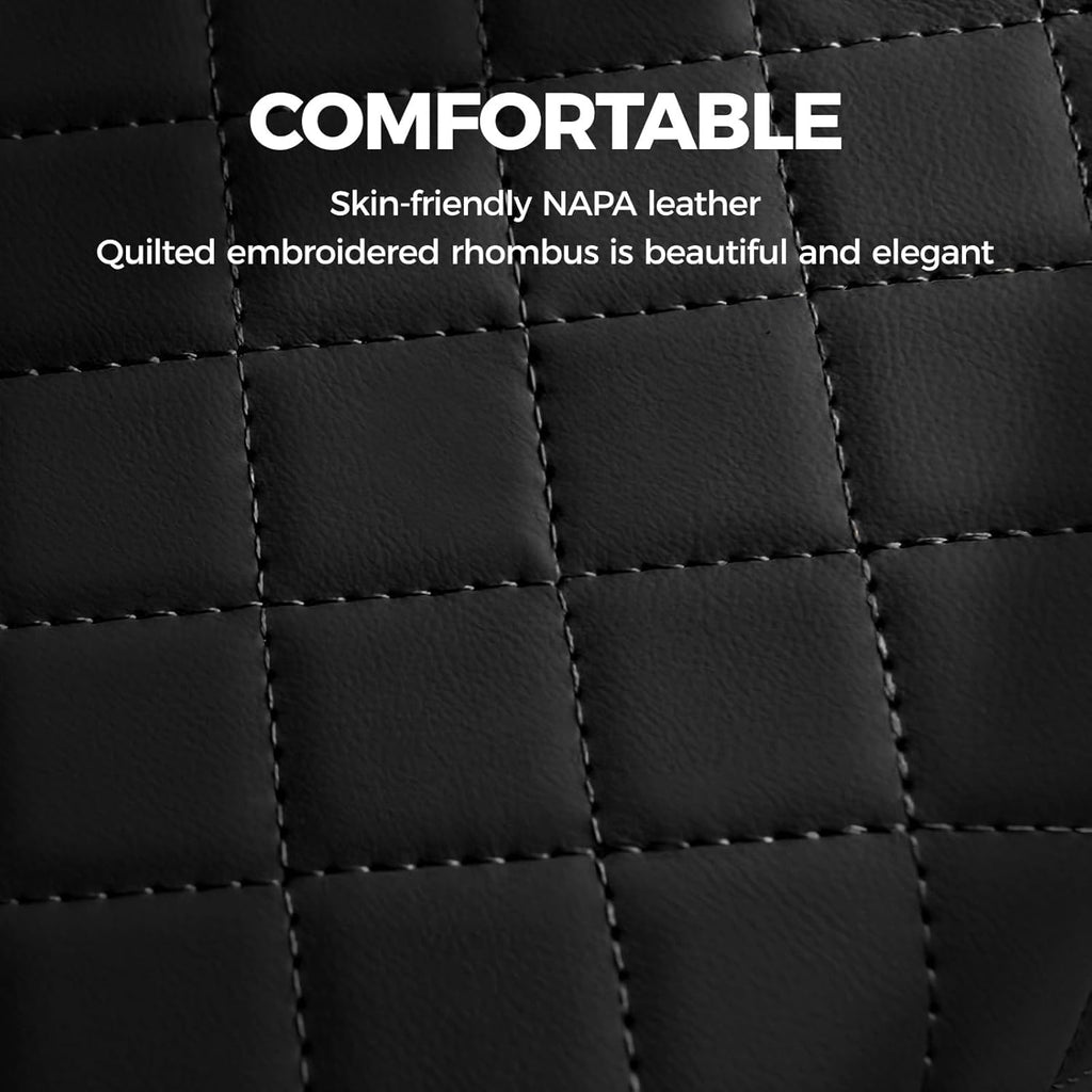 5-in-1 Universal Car Armrest Cushion & Center Console Organizer with Cup Holders**